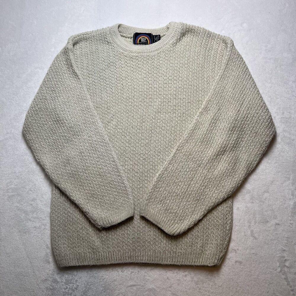Vintage 90’ New Era Women’s Knit Sweater Made In USA Size XL